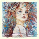 Schiel Girl Portrait Clotilde 1